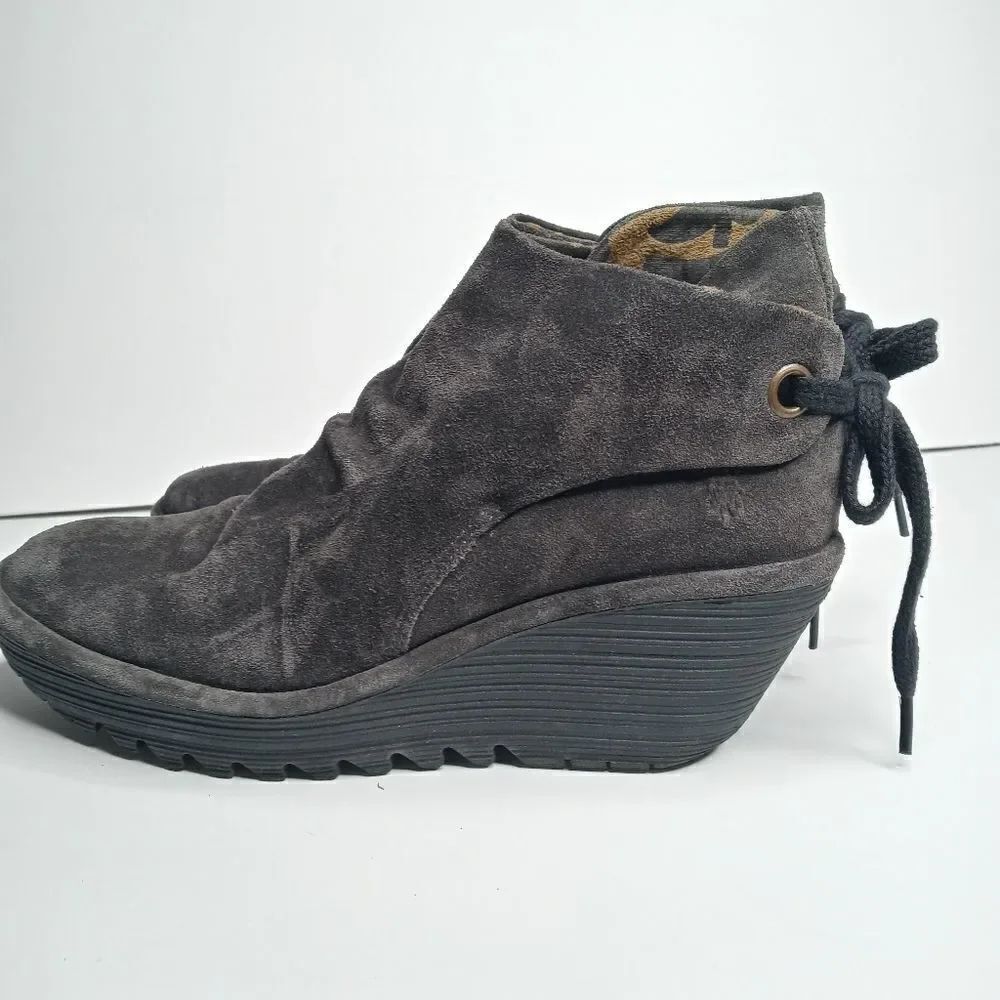 Fly London gray boots size 41 - Picture 6 of 9